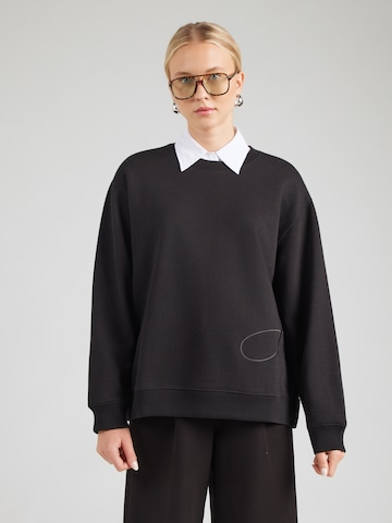 HUGO Sweatshirt i svart: framsida