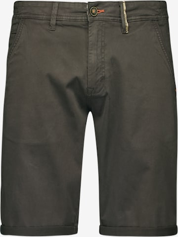 Pantalon chino No Excess en vert : devant