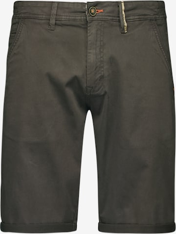 regular Pantaloni chino di No Excess in verde: frontale