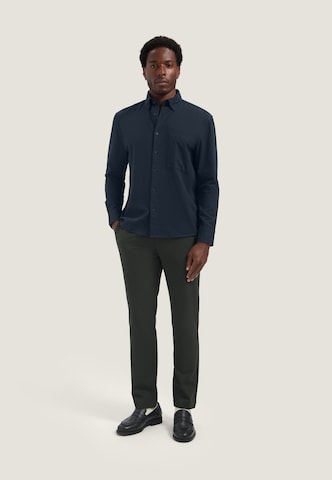 Dstrezzed Regular fit Button Up Shirt 'Jayden' in Blue