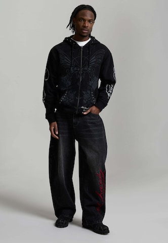 Largi Jeans de la Ed Hardy pe negru