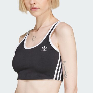 ADIDAS ORIGINALS - Top 'Adicolor' en negro: frente