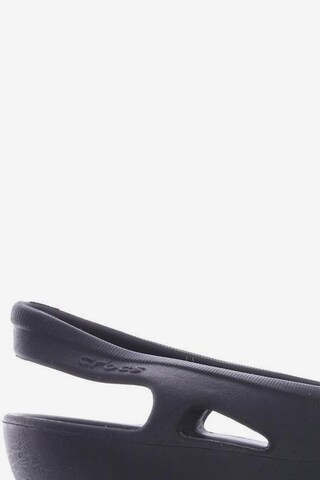 Crocs Sandals & High-Heeled Sandals in 38 in Black