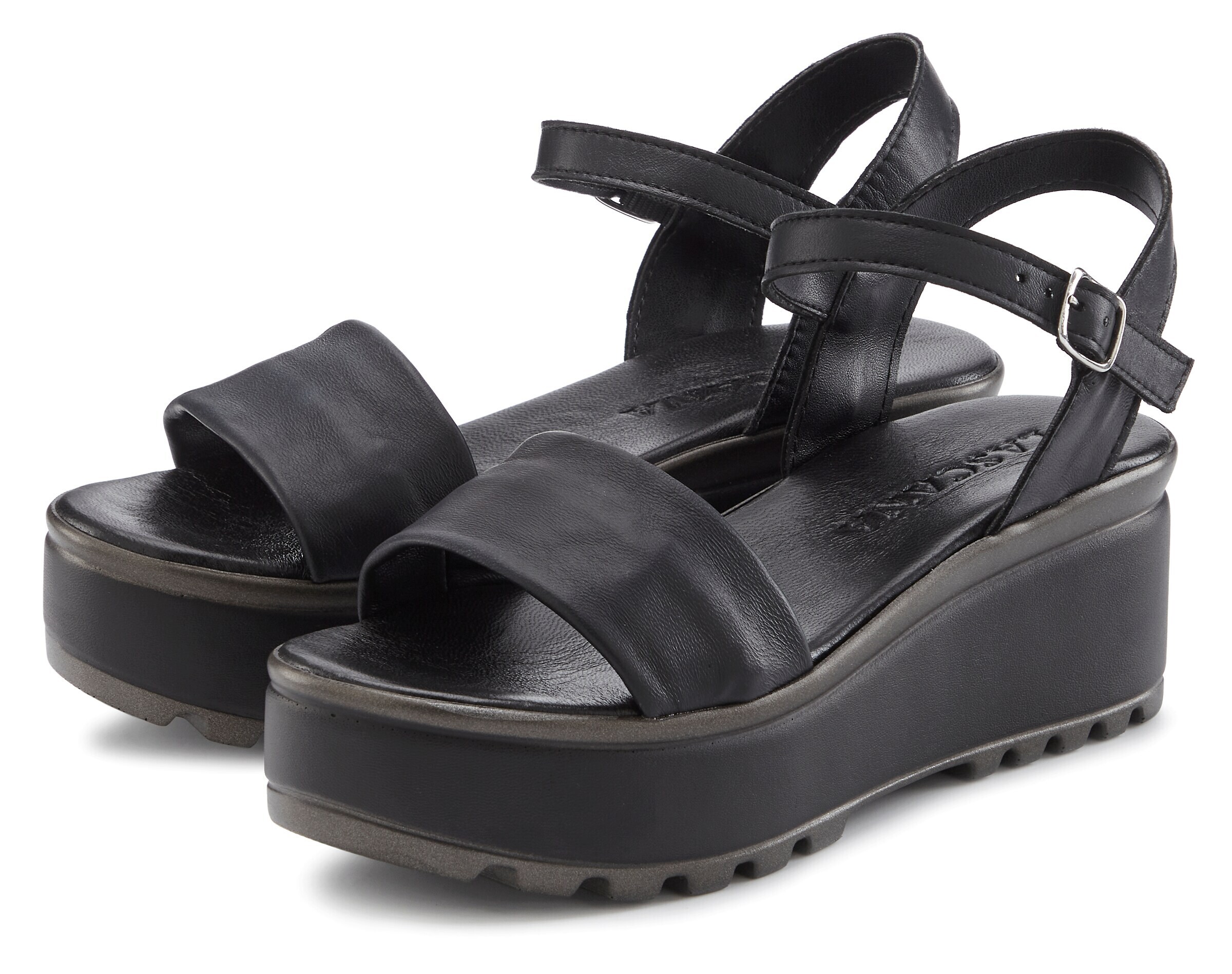 LASCANA Sandale in Schwarz