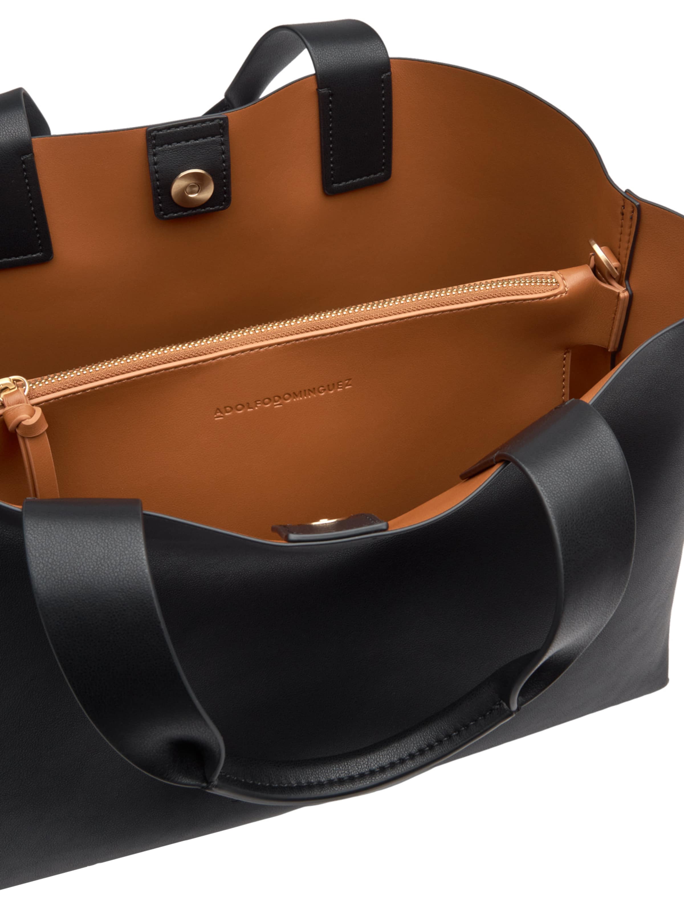 Adolfo Dominguez - Bolso de mano en negro