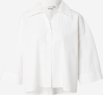 ICHI - Blusa 'IHLUANNE' en blanco: frente