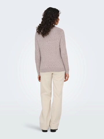 ONLY Pullover 'ONLRICA' in Braun