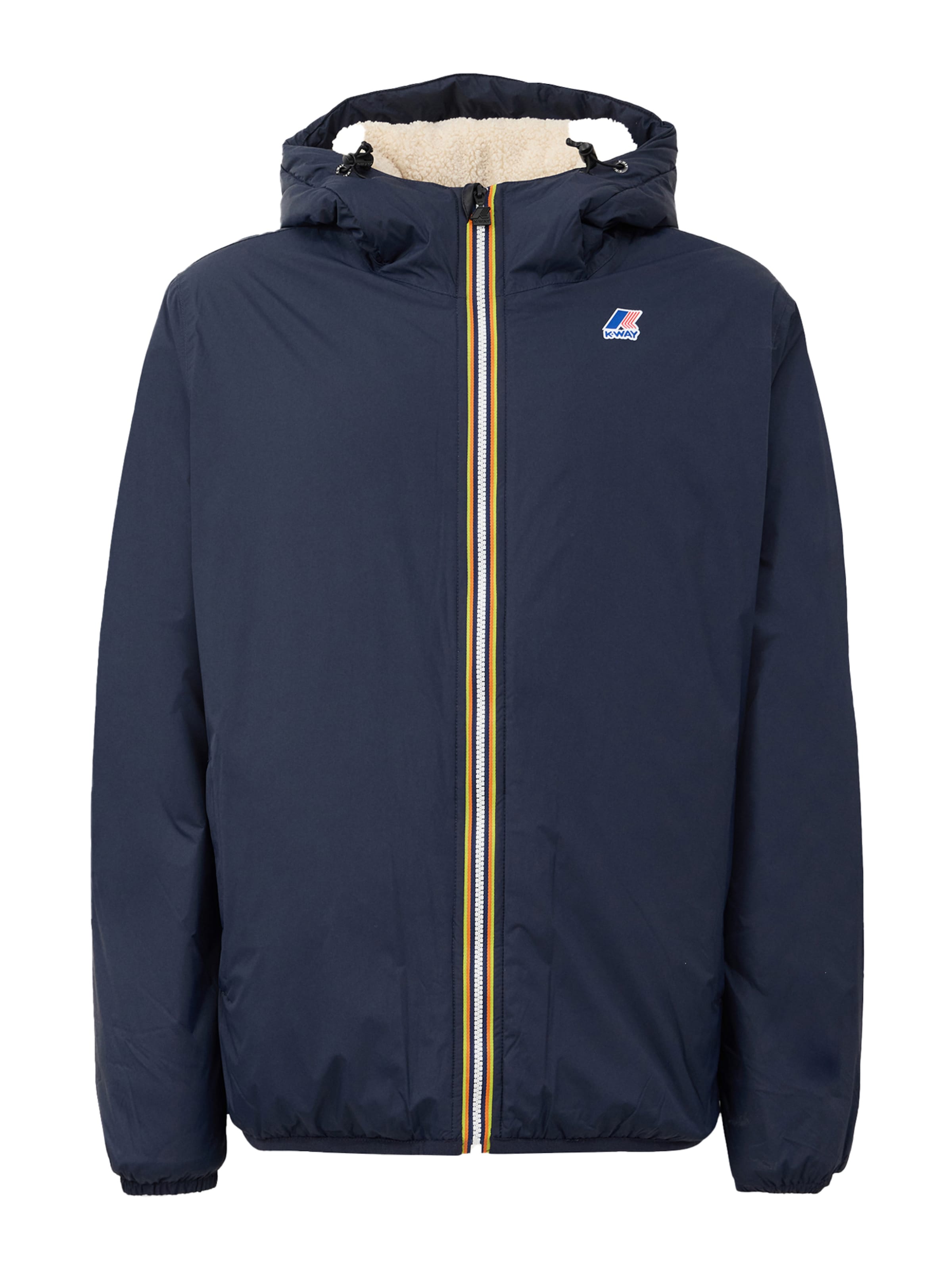 K-Way Jacke 'Le Vrai 4.0 Claude' in Blau: Vorderseite