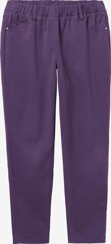 SHEEGO Pants in Purple: front