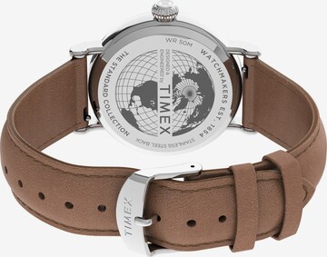 TIMEX Analoog horloge 'Standard Essential' in Bruin