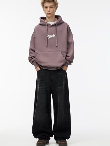Pull&Bear Mikina – fialová
