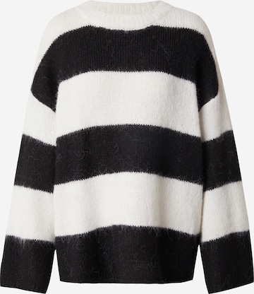 Pull-over oversize 'NMSUTTON' Noisy may en beige : devant