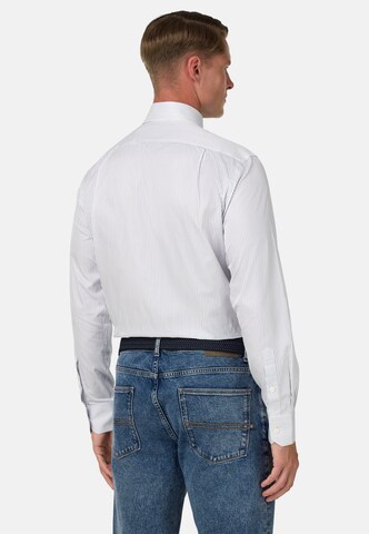 Fit confort Chemise Boggi Milano en bleu