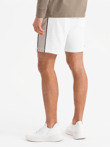Ombre Regular Broek in Wit