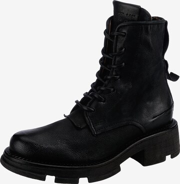 A.S.98 Lace-Up Ankle Boots 'Lane' in Black: front