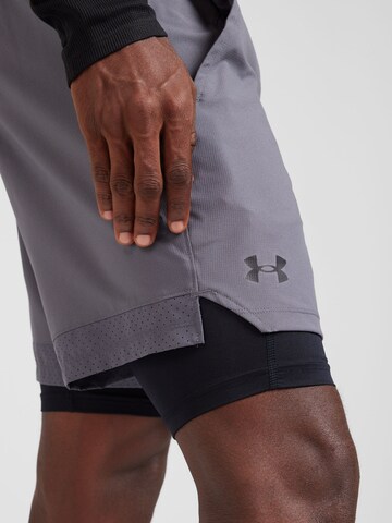 Regular Pantaloni sport 'Vanish' de la UNDER ARMOUR pe gri