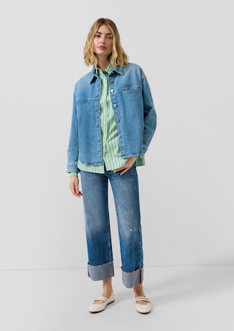 s.Oliver Wide Leg Jeans 'Suri' in Blau