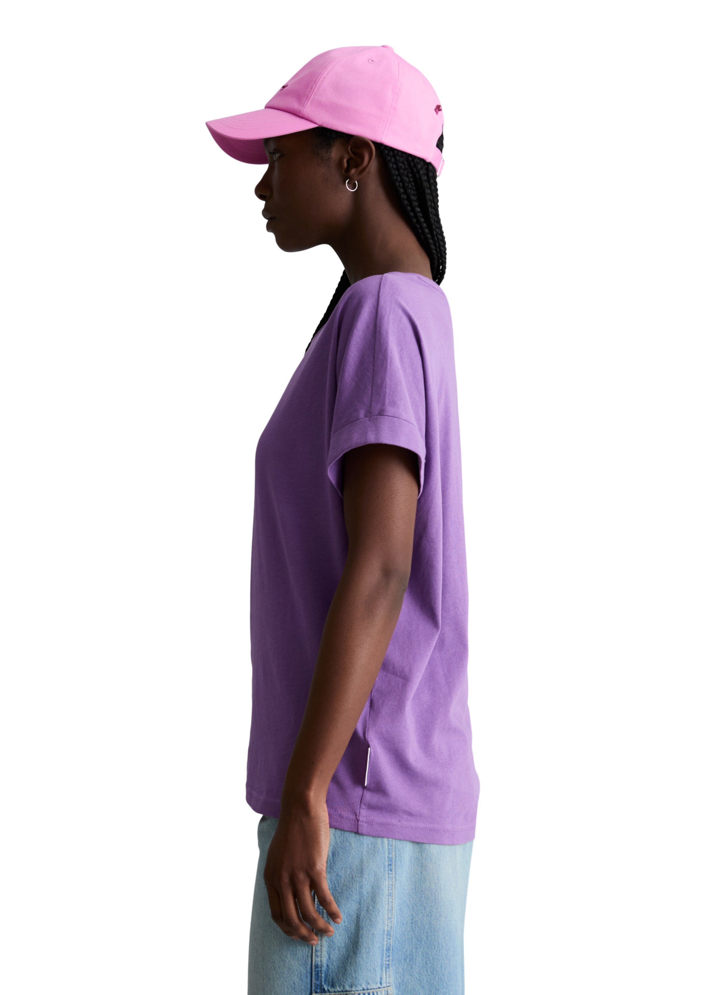 Marc O'Polo DENIM Shirt 'DfC' in Lila