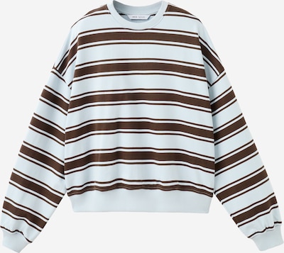 MANGO TEEN Collegepaita 'Beara' värissä vaaleansininen / suklaa, Tuotenäkymä