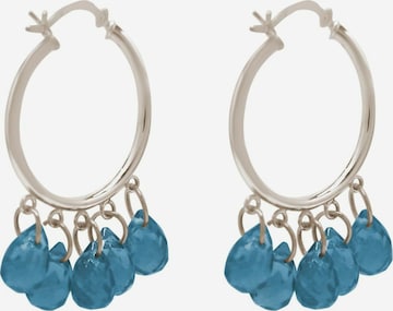 Gemshine Earrings in Silver: front
