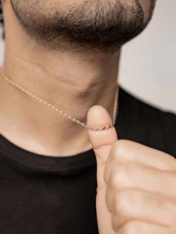 Hey Happiness - Cadena 'Raw Twist' en oro