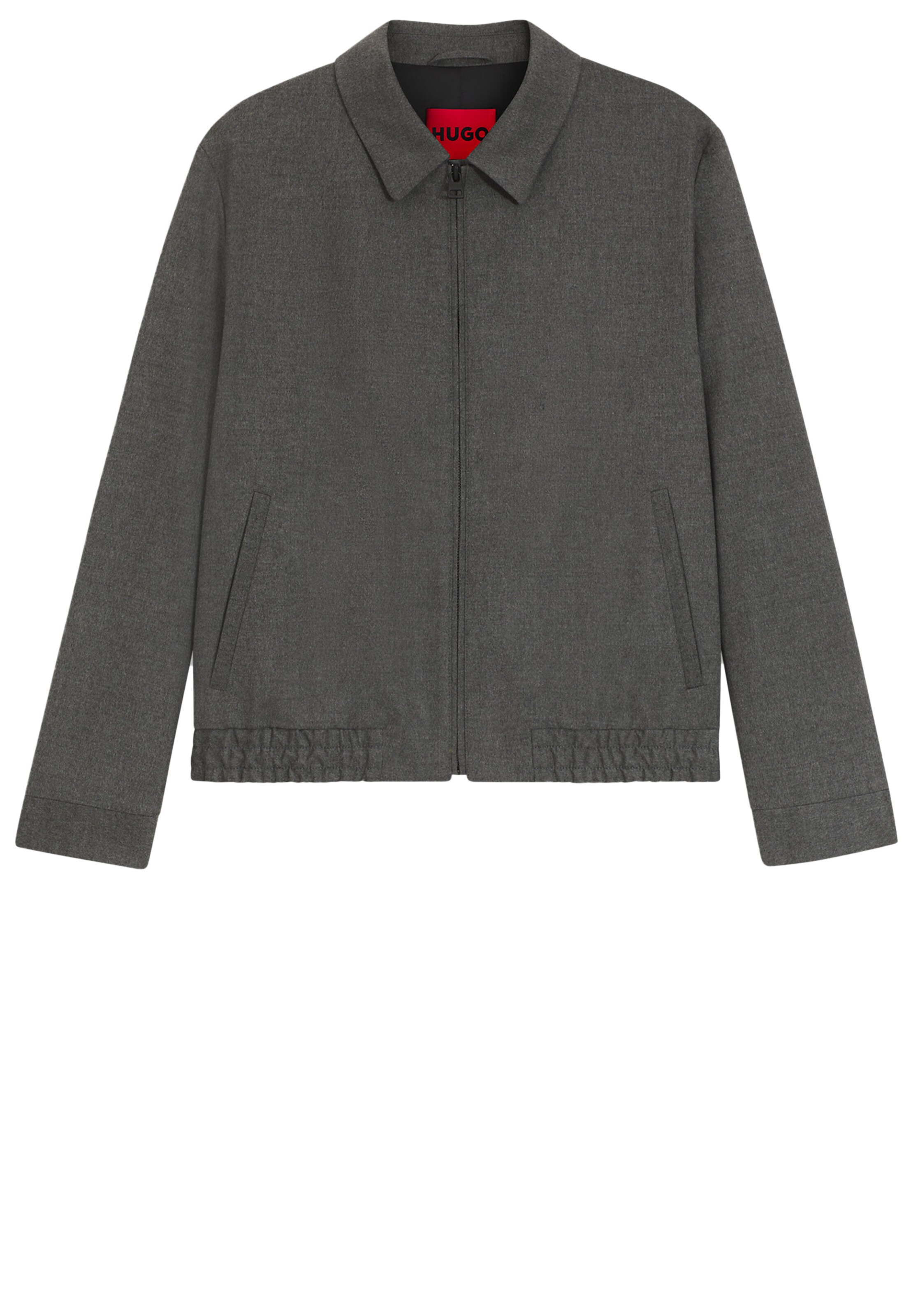 HUGO Between-Season Jacket 'Hellys' in Grey: front