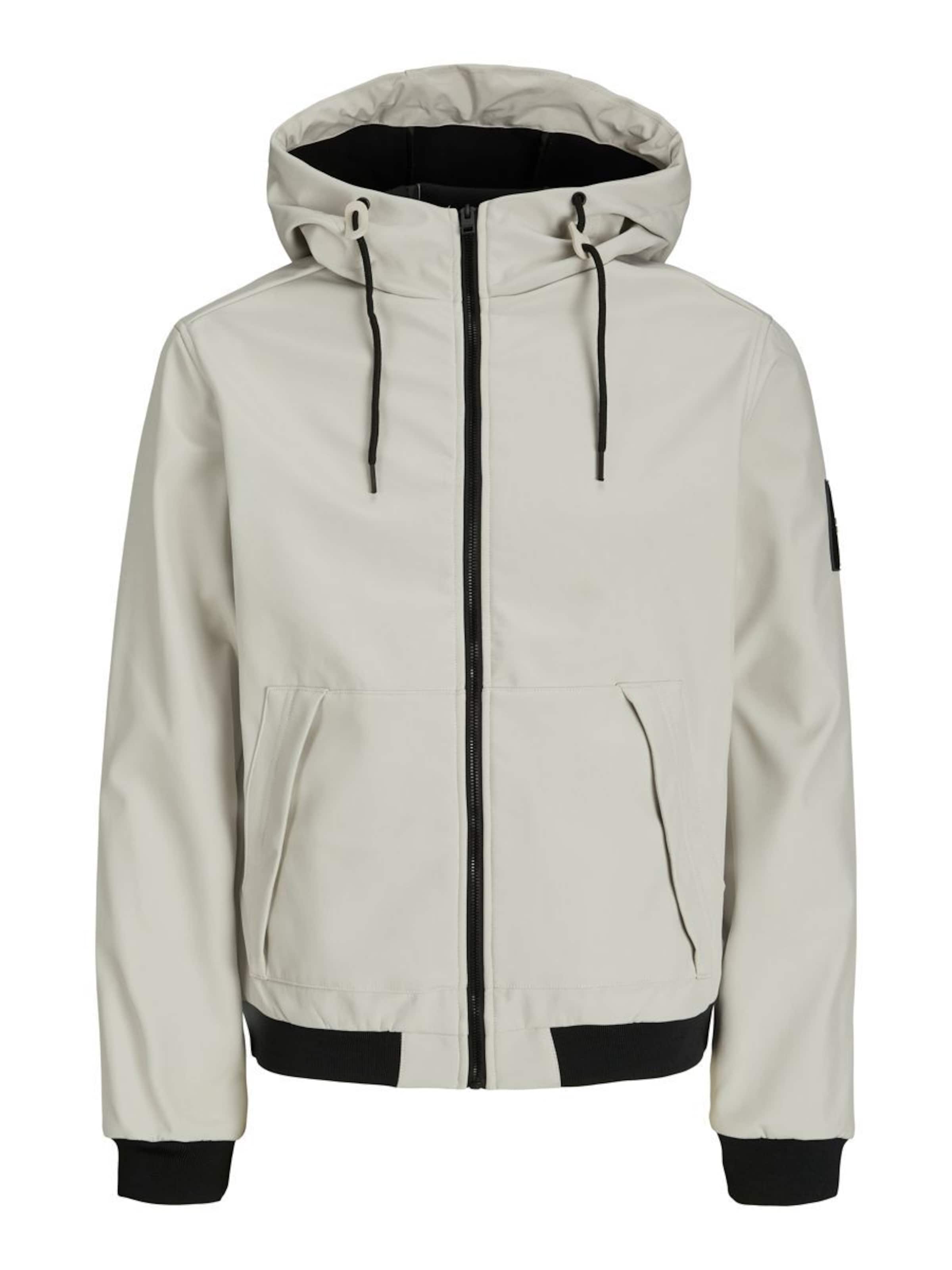 JACK & JONES - Chaqueta de entretiempo en beige: frente