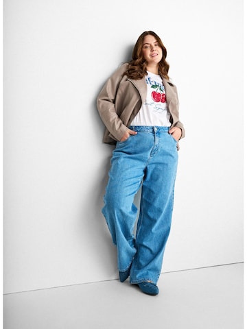 Zizzi - Casaco meia-estação 'Zoe' em cinzento