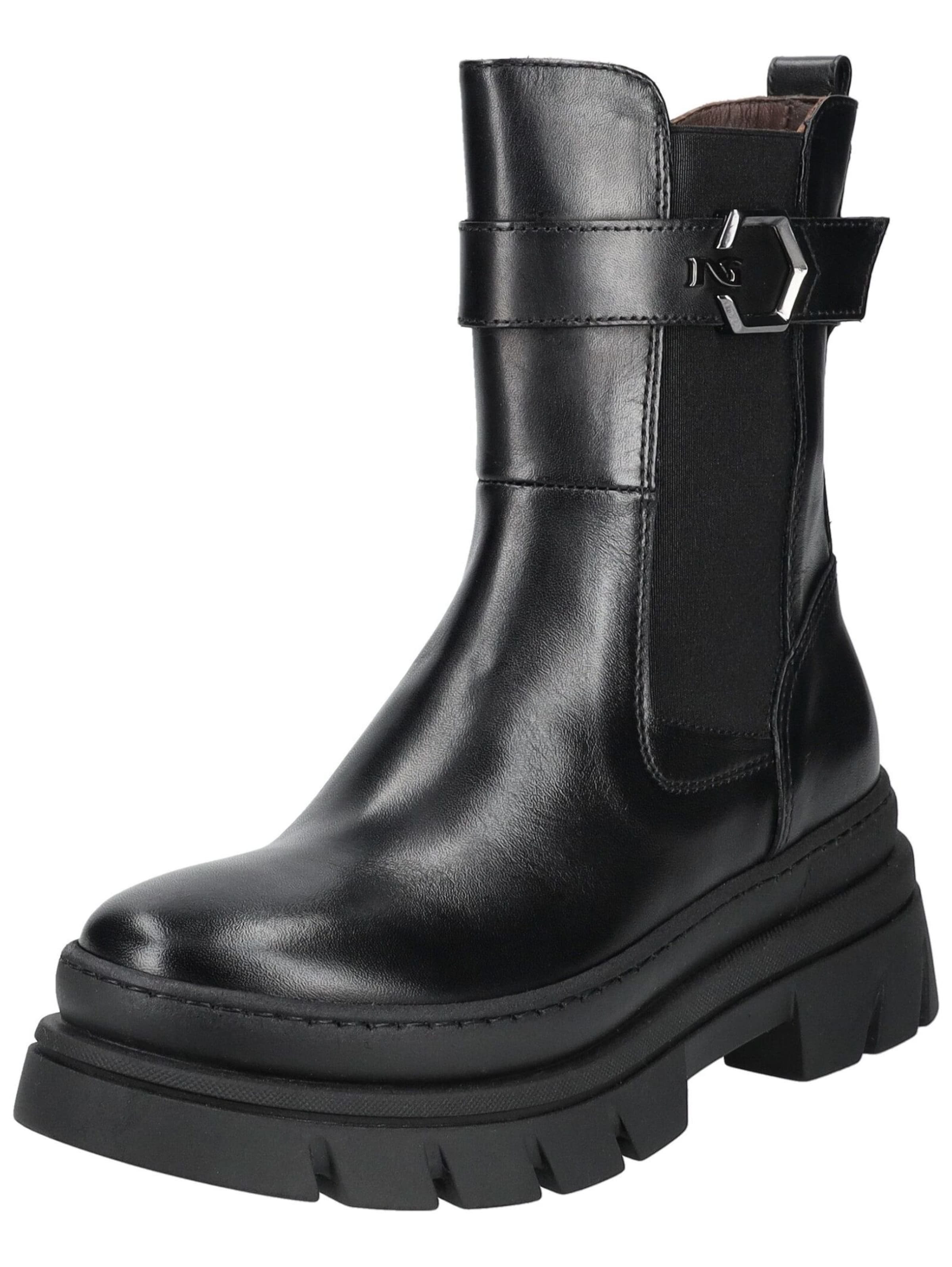 Nero Giardini Chelsea Boots in Schwarz: Vorderseite