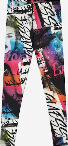 Coupe slim Leggings GUESS en mélange de couleurs : devant