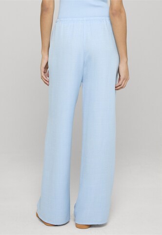 Estelou - Perna larga Calças em azul