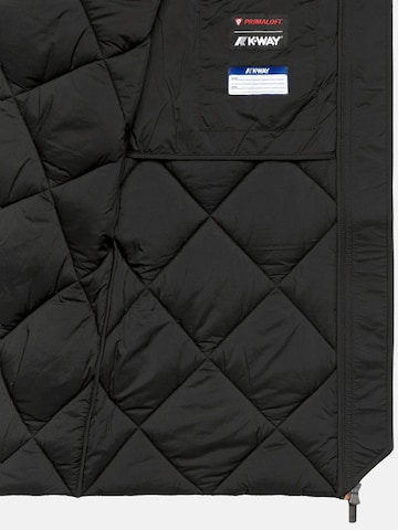 K-Way Winter jacket 'K-WAY MINDY WOOL NYLON WARM GIUBBOTTO' in Black
