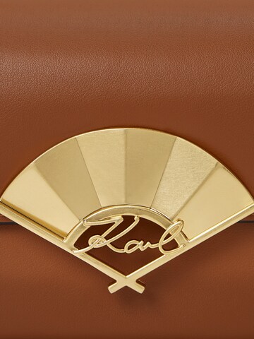 Karl Lagerfeld Torba na ramię w kolorze brązowy