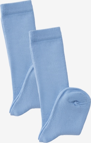Albero Natur Socks 'Bio-Baumwoll-Kinderkniestrümpfe – 2er Pack' in Blue: front