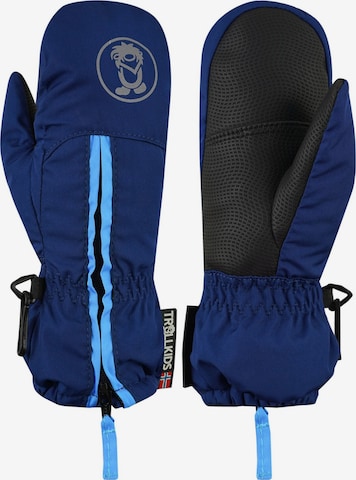 TROLLKIDS Gloves in Blue: front