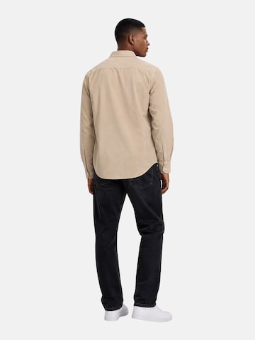 U.S. POLO ASSN. Regular Fit Hemd in Beige