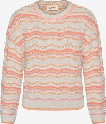 balta Cartoon Megztinis: priekis