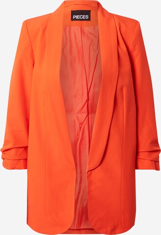 PIECES - Blazer 'PCBOSELLA' en naranja: frente