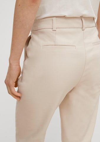 COMMA Tapered Pleated Pants in Beige