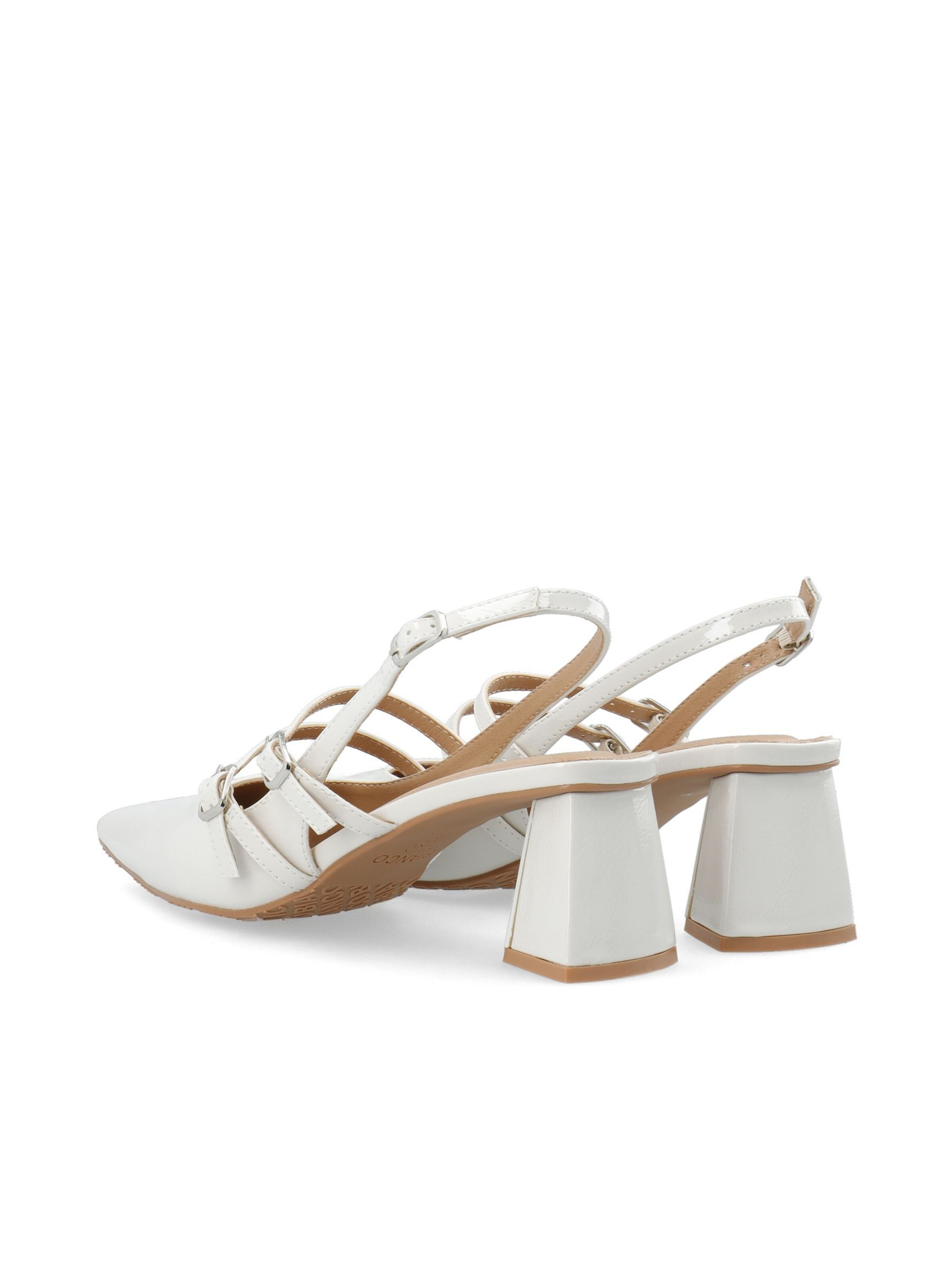 Bianco - Zapatos destalonado 'Maralyn' en blanco