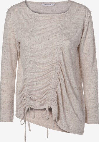 TATUUM - Blusa 'Miloni' en beige: frente