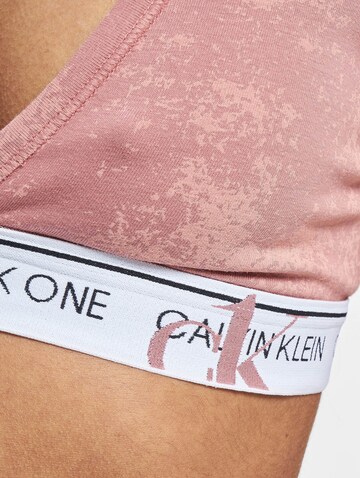 Triangle Soutien-gorge Calvin Klein Underwear en rouge