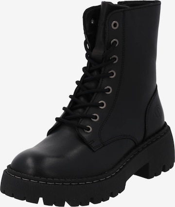 juoda Palado Suvarstomieji kulkšnis dengiantys batai 'Thryne': priekis