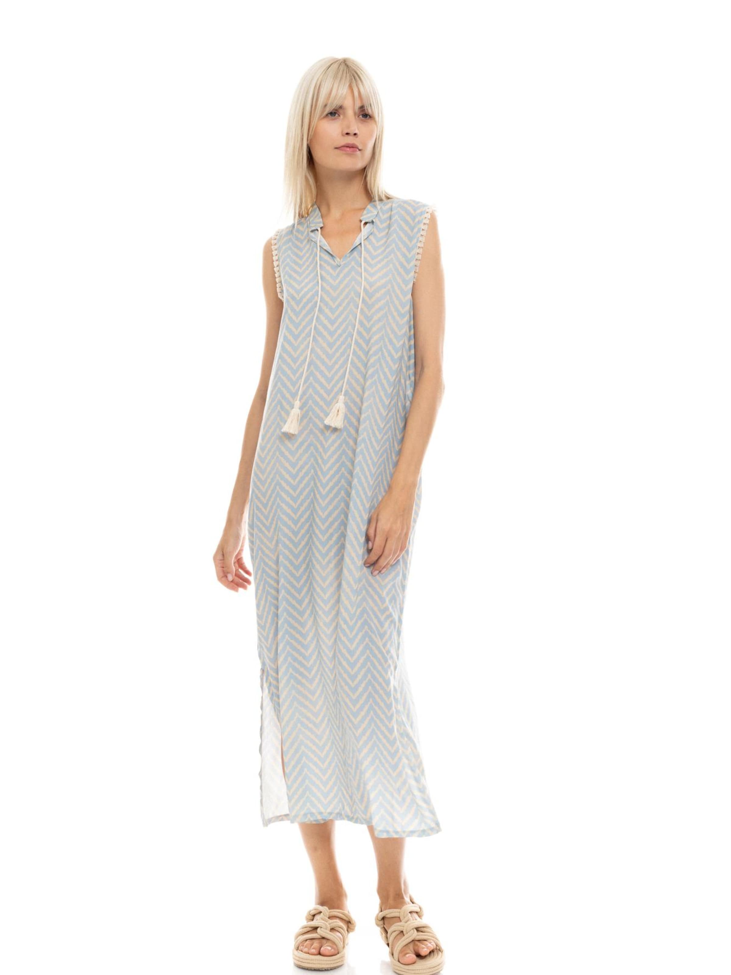 Pink Label Summer Dress 'CABANA' in Blue: front