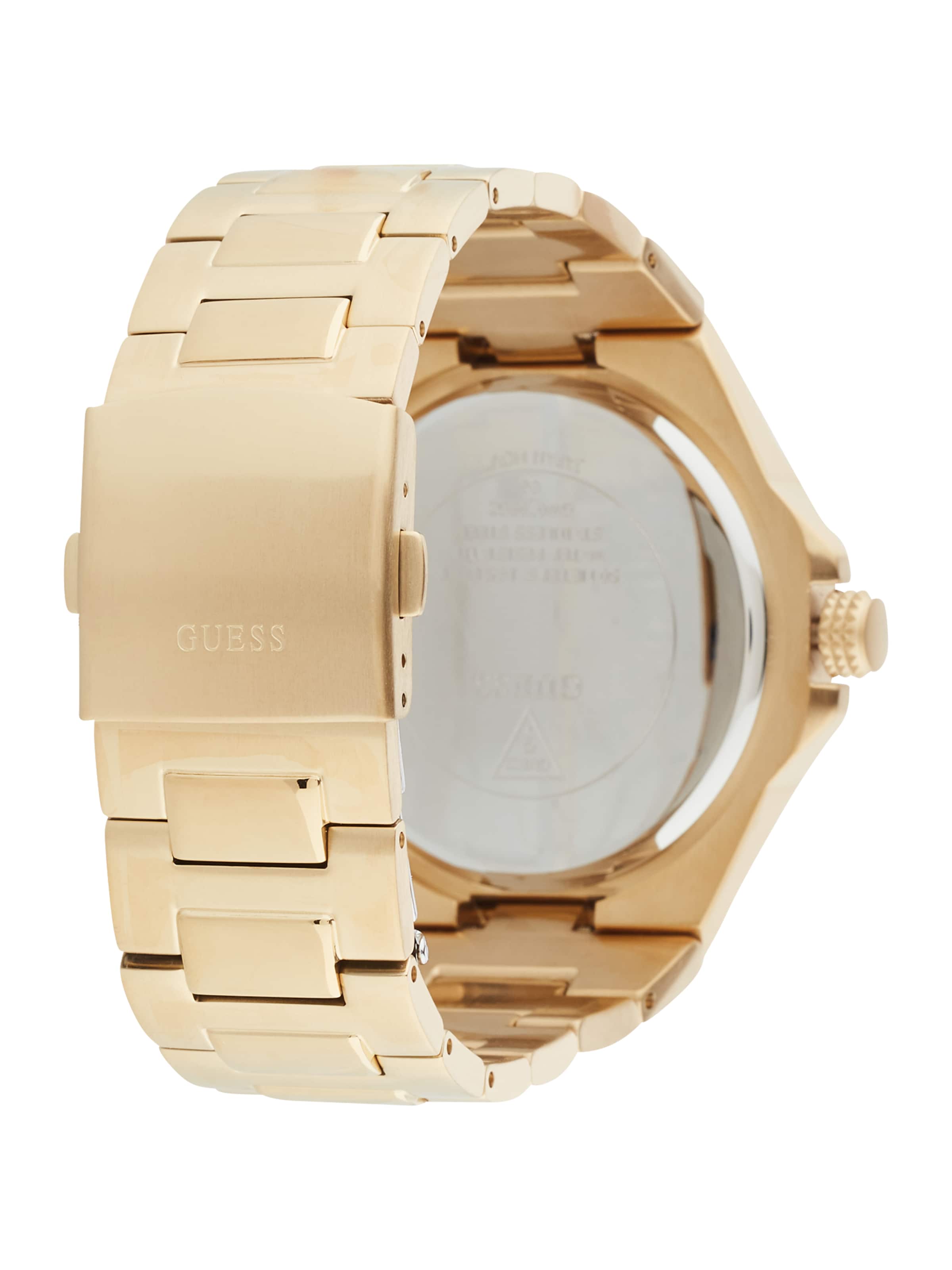 Ceas analogic de la GUESS pe auriu