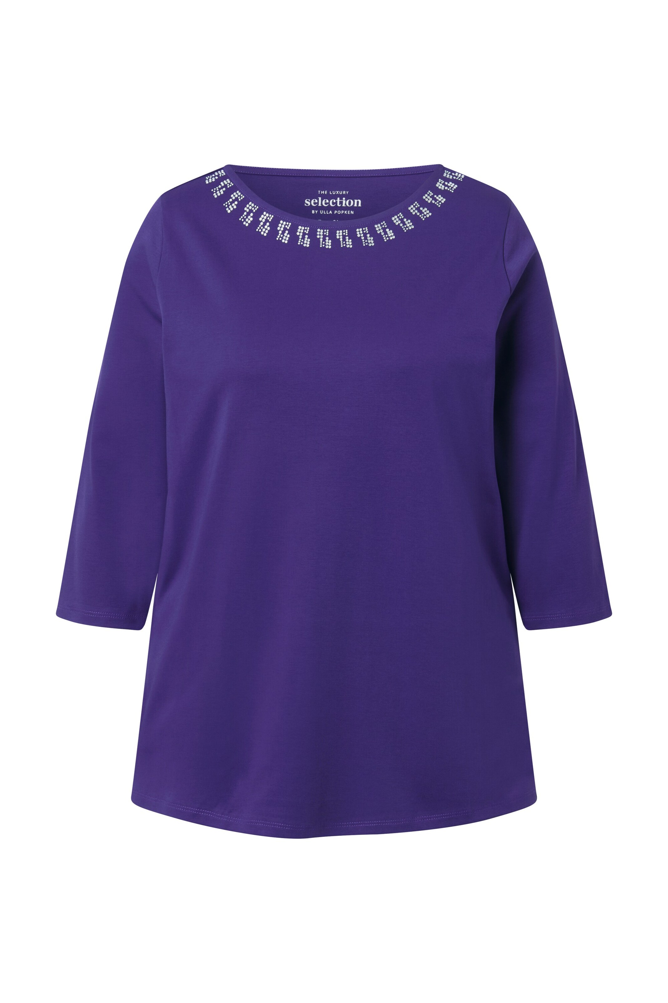 Ulla Popken Shirt in Purple: front