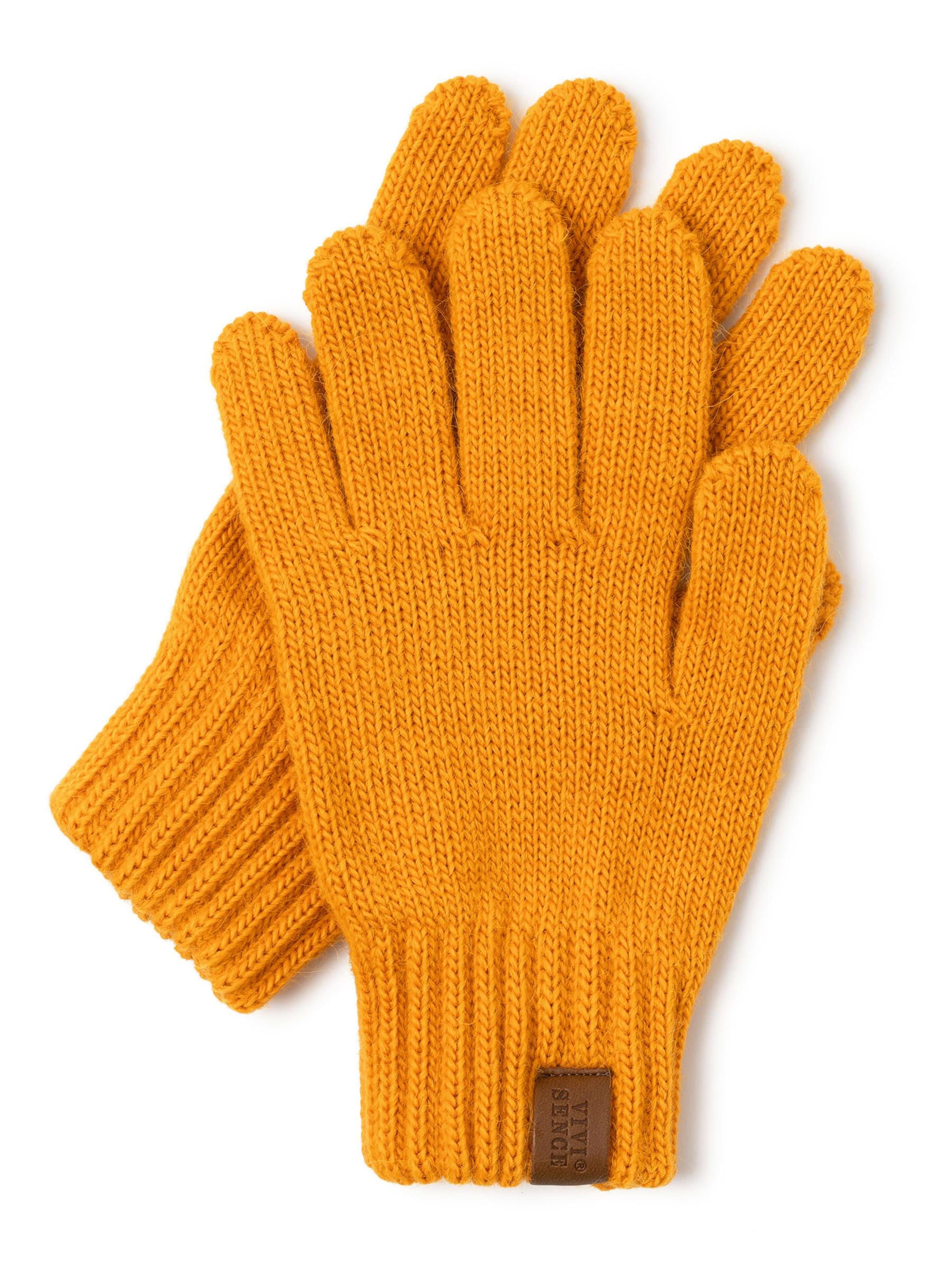 Gants '7014R' Vivisence en jaune : devant