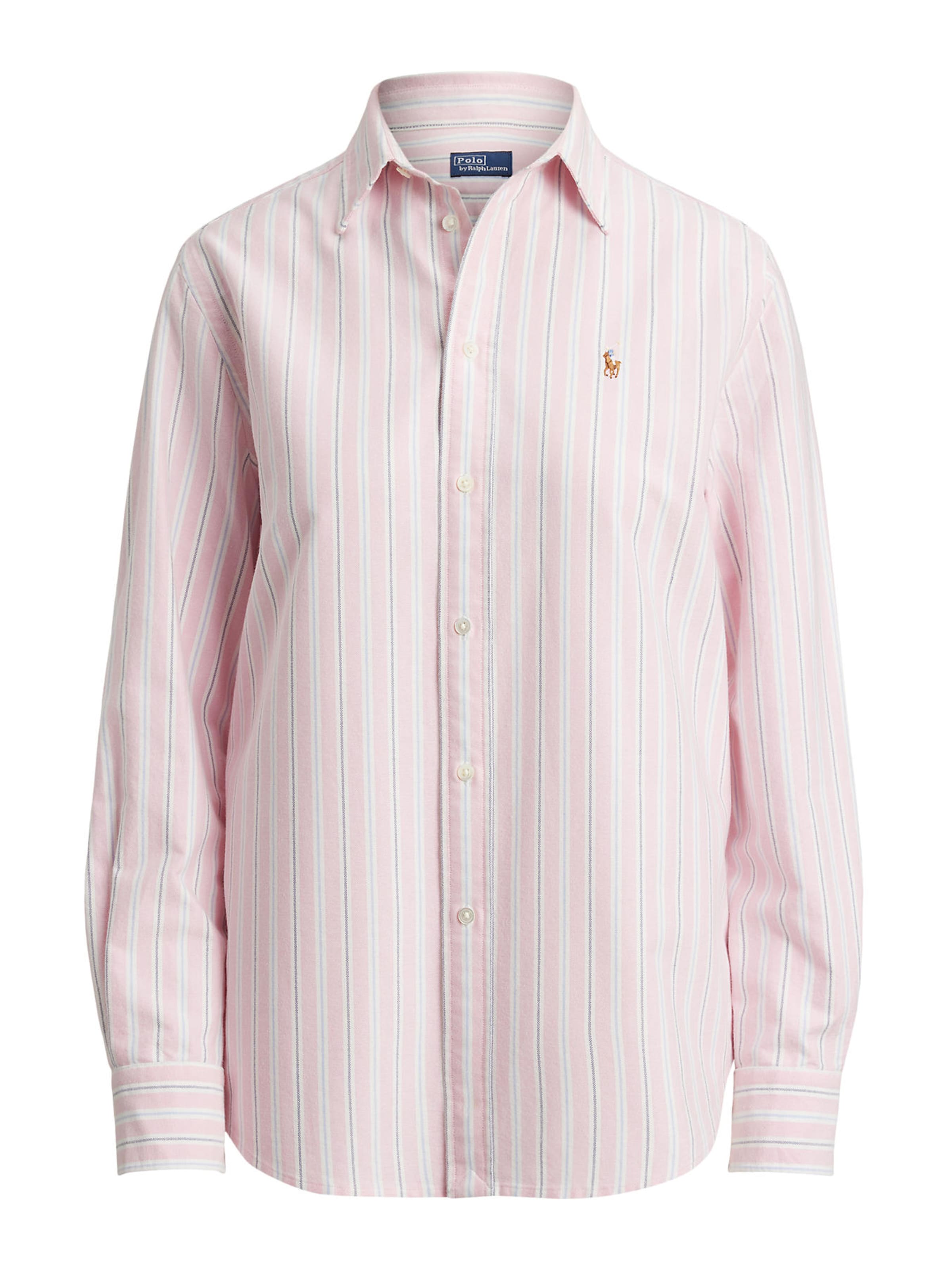 Camicia da donna di Polo Ralph Lauren in rosa: frontale