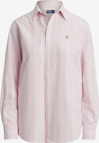 Camicia da donna di Polo Ralph Lauren in rosa: frontale