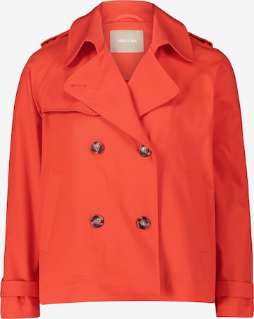 Amber & June Between-Season Jacket in Red: front